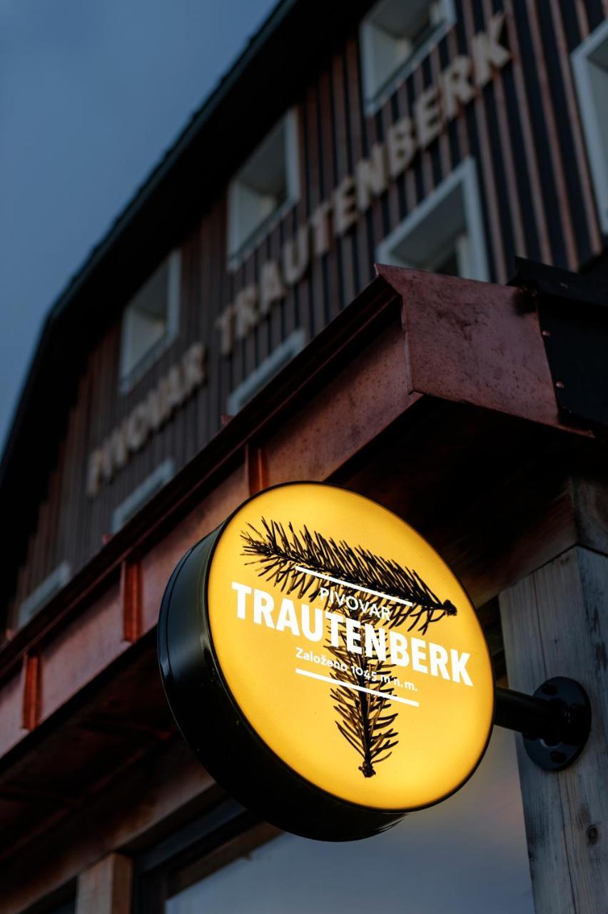 Pivovar Trautenberk Horní Malá Úpa Esterno foto